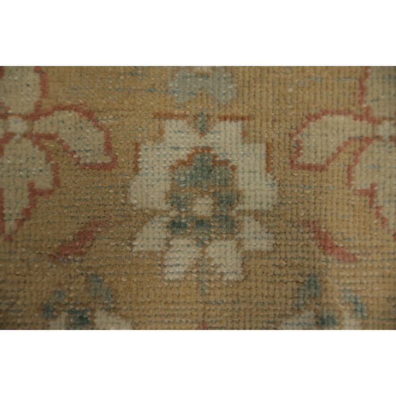 Hand Knotted Oriental 100% Wool Carpet Traditional All-Over Brown Ziegler Area Rug - 3' 10'' X 2' 0''