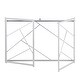 preview thumbnail 21 of 28, Silver Orchid Sala Desk in Metal & Wood