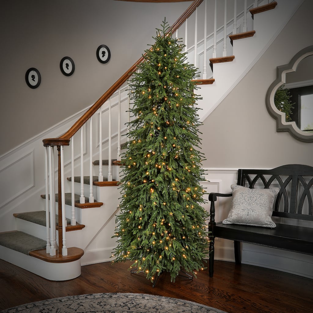 7' 3m led Easy plug Natural Touch Norfolk Tree 908t36"D700l