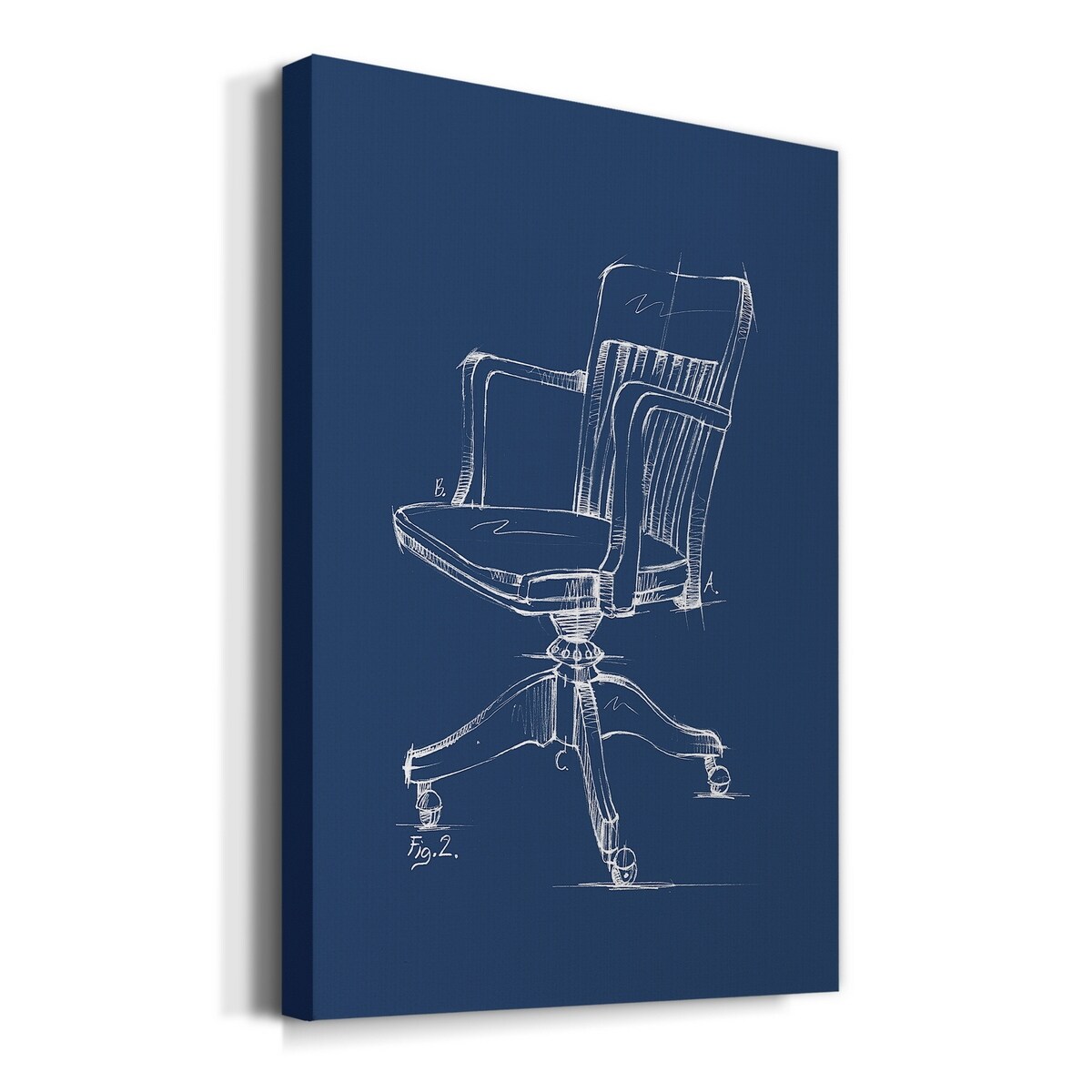 Canvas hotsell desk chair