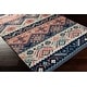 preview thumbnail 7 of 21, Louise Handmade Southwestern Wool Flatweave Area Rug