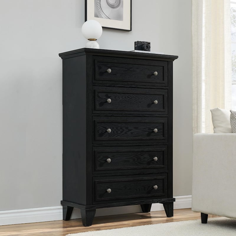 Dresser for Bedroom with 5 Drawers