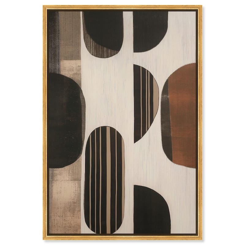 Vestiges of the Leader I Canvas by Art Remedy - Gold - 16" x 24"