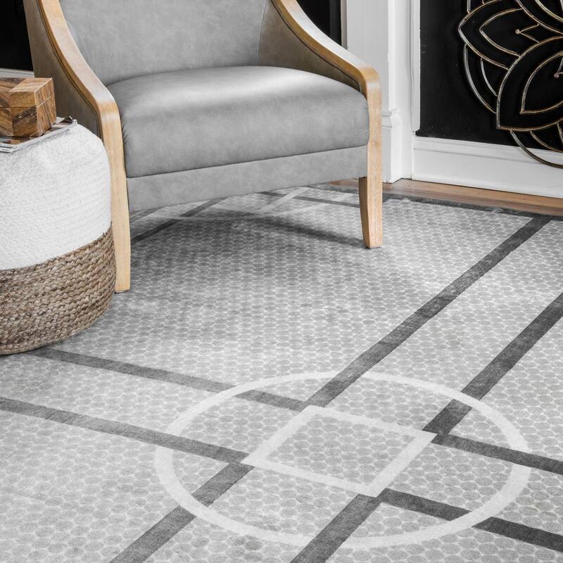 Nuloom Rose Modern Deco Area Rug