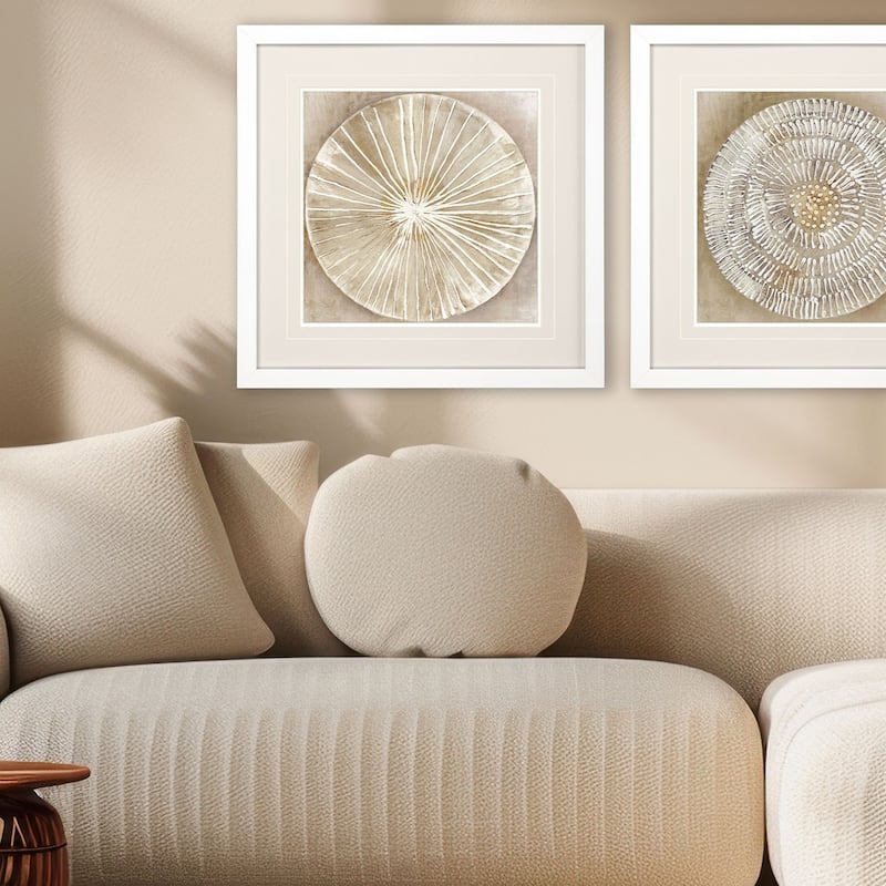 Emboss Beauty I Framed Art Under Glass