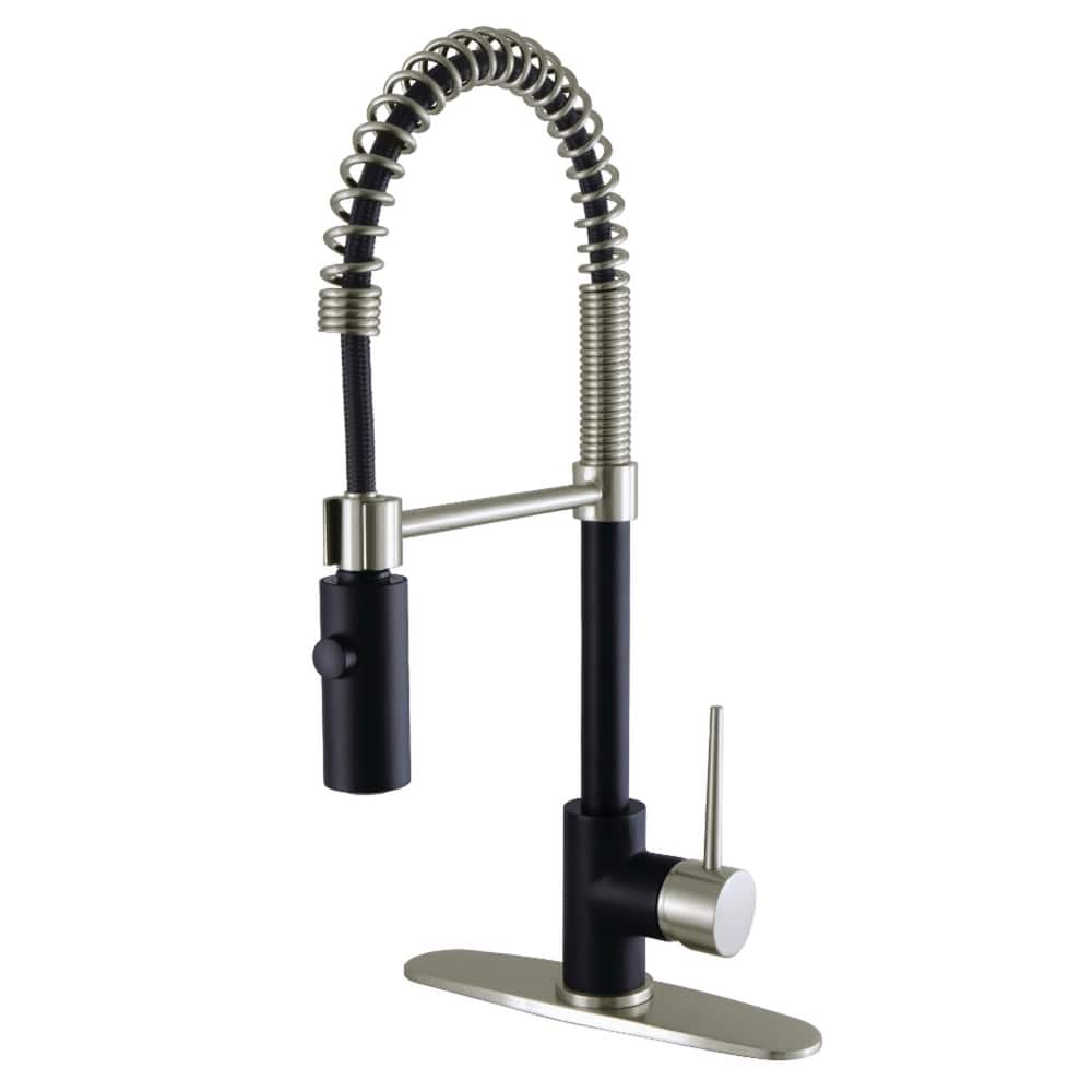 Kingston Brass New York Single-Handle Pre-Rinse Kitchen Faucet