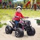 preview thumbnail 7 of 6, Kids Electric ATV with LED Lights and MP3 Player, 39" Four-Wheeler - Pink