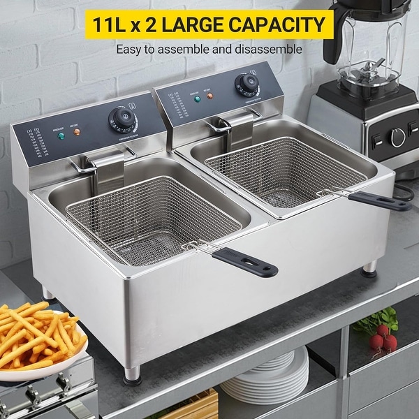 Portable Electric Deep Fryers With Baskets For Restaurant And Home Use Bed Bath Beyond 42285508