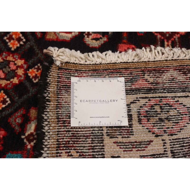 ECARPETGALLERY Hand-knotted Andelz Navy Wool Rug - 3'2 x 13'1