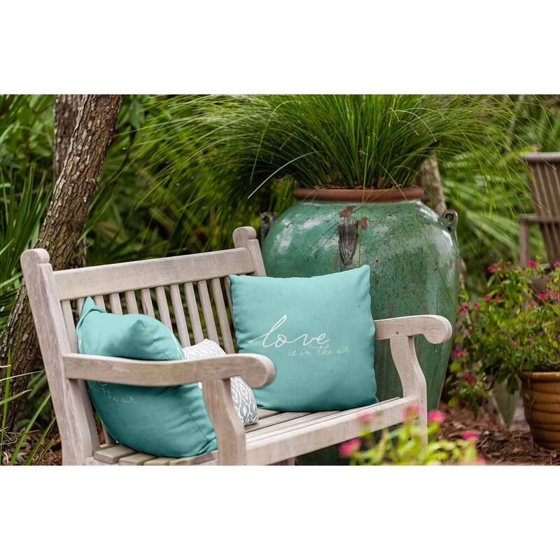 Love in the Air Valentine's Day Decorative Indoor/Outdoor Pillow