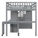 preview thumbnail 49 of 55, Full Loft Bed with Stairs, Built-in Desk & 5-in-1 Storage