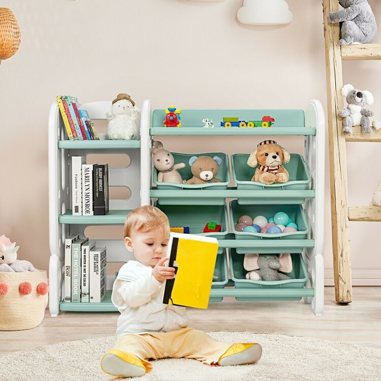 4 tier toy storage unit shop