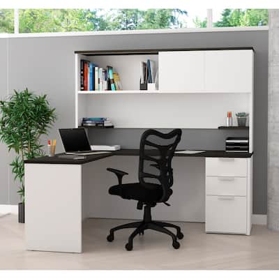 Bestar Pro-Concept Plus L-Desk with Hutch