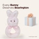 preview thumbnail 5 of 4, Bearington Baby Lil' Bunny 5.5" Pink Soft Easter Bunny Rattle