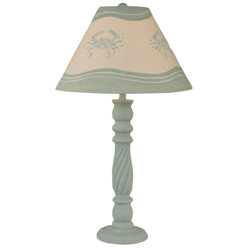 Coastal Swirl Candlestick Table Lamp