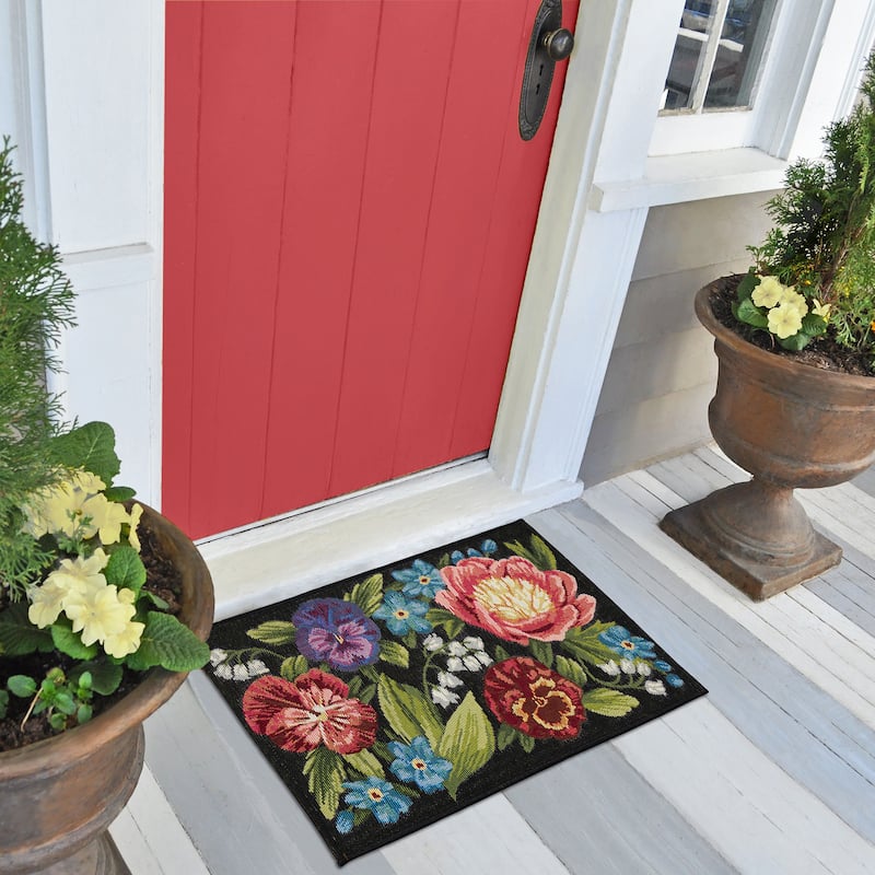 Liora Manne Esencia Secret Garden Indoor/Outdoor Mat