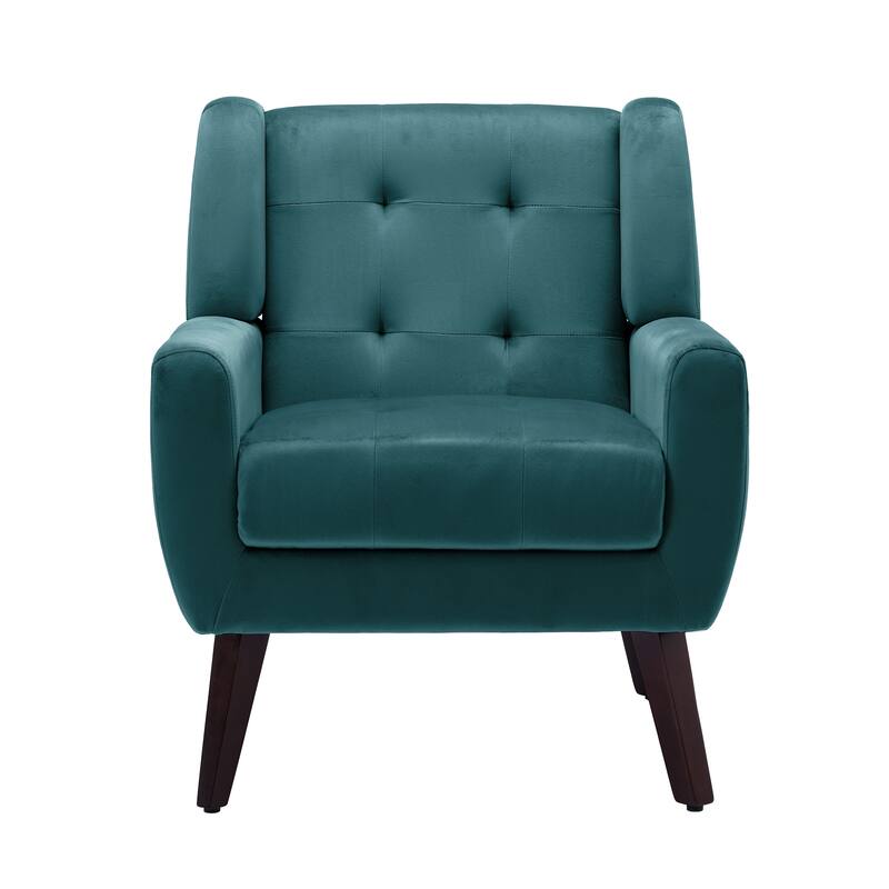 Set of 2 Tufted Upholstered Accent Armchair