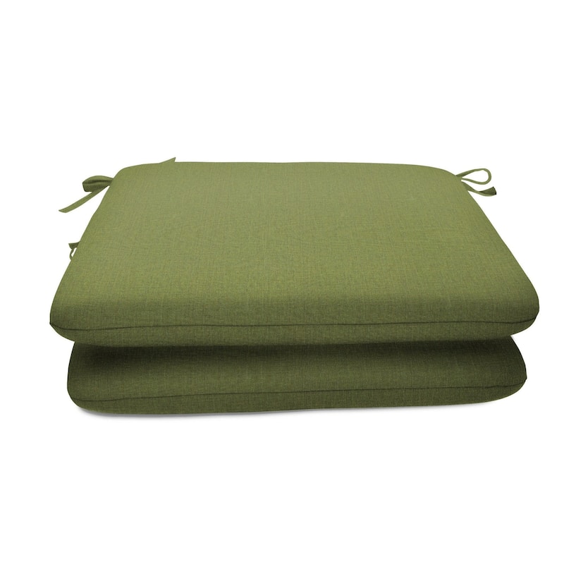 Sunbrella 20 x 18 solid fabric seat pad(2 pack)