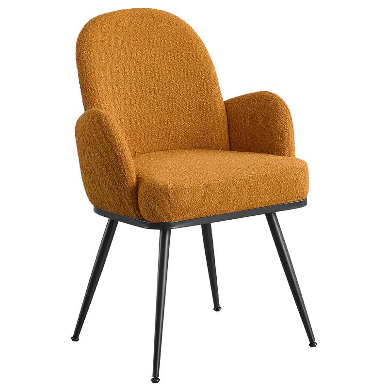 Fabric Upholstered Dining Chairs Set of 2/4 with Arms - 34.8"H x 23.2"W x 22.8"D