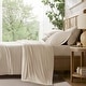 preview thumbnail 33 of 41, Harbor House Cooling Stretch Jersey Sheet Set Cal King - Ivory