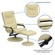 preview thumbnail 18 of 58, Contemporary Multi-Position Recliner and Ottoman with Wrapped Base