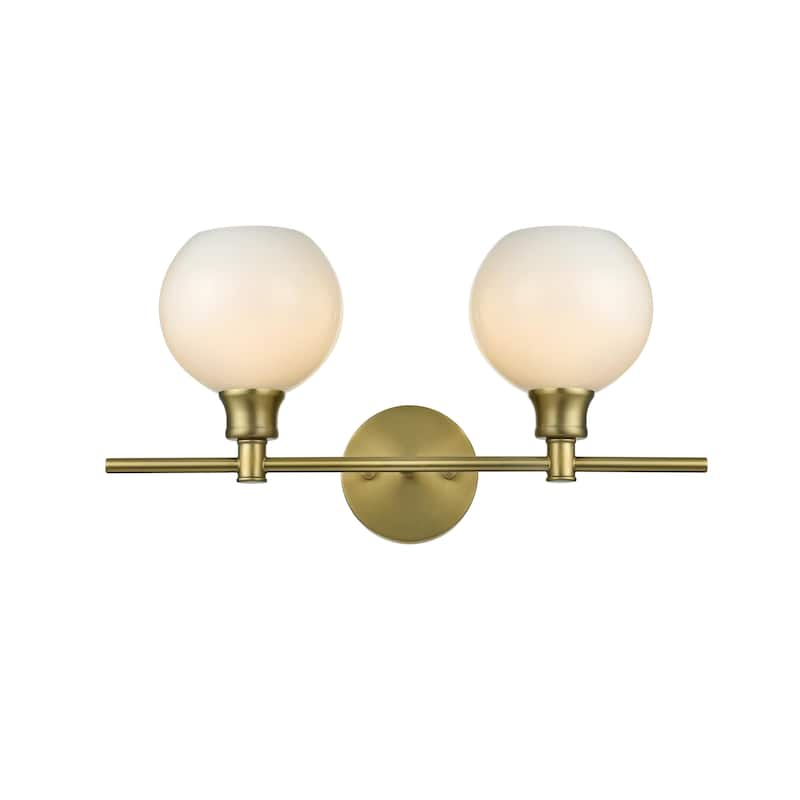 Collins 2-light Wall Sconce - 19.1/9.8