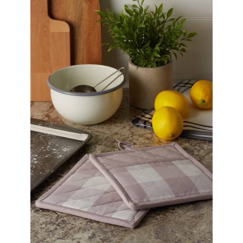 DII Vintage Red Buffalo Check Dishtowel (Set of 3)