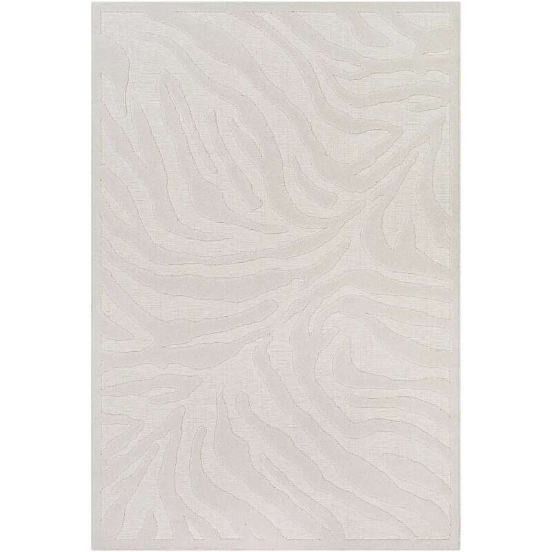 Livabliss Aibee Indoor/ Outdoor Zebra Stripe Area Rug