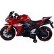 preview thumbnail 4 of 16, 12V Kids Ride On Motorcycle,550W Electric Ride On Motorcycle with Training Wheels, Light Wheels, Manual Throttle,LED Lights