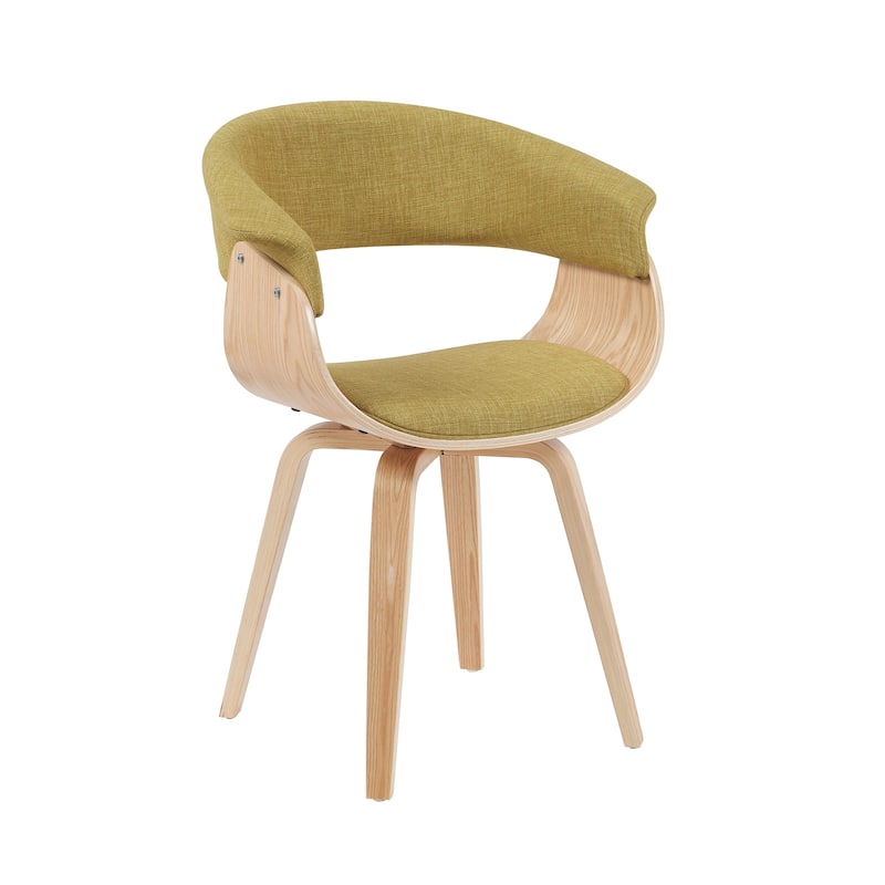 Carson Carrington Vamdrup Mid-Century Dining Chair with Bentwood Legs