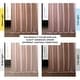 preview thumbnail 30 of 70, Exclusive Fabrics Raw Linen Weave Light Filtering Curtains for Bedroom & Living Room Curtains Pair - 2 Panel Drapes