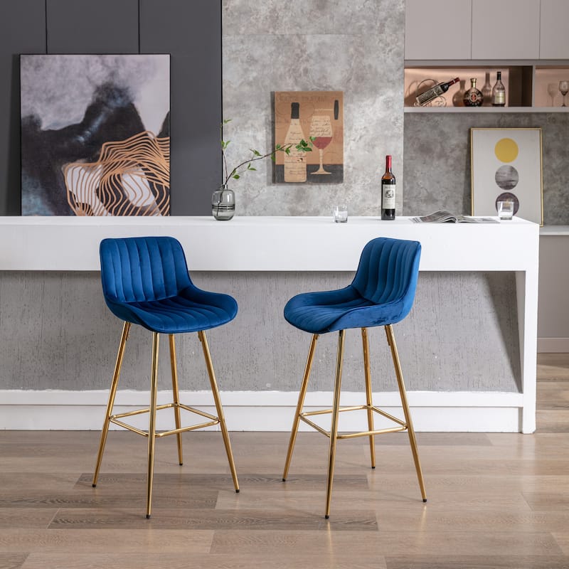 Simple High Bar Stool,Set of 2