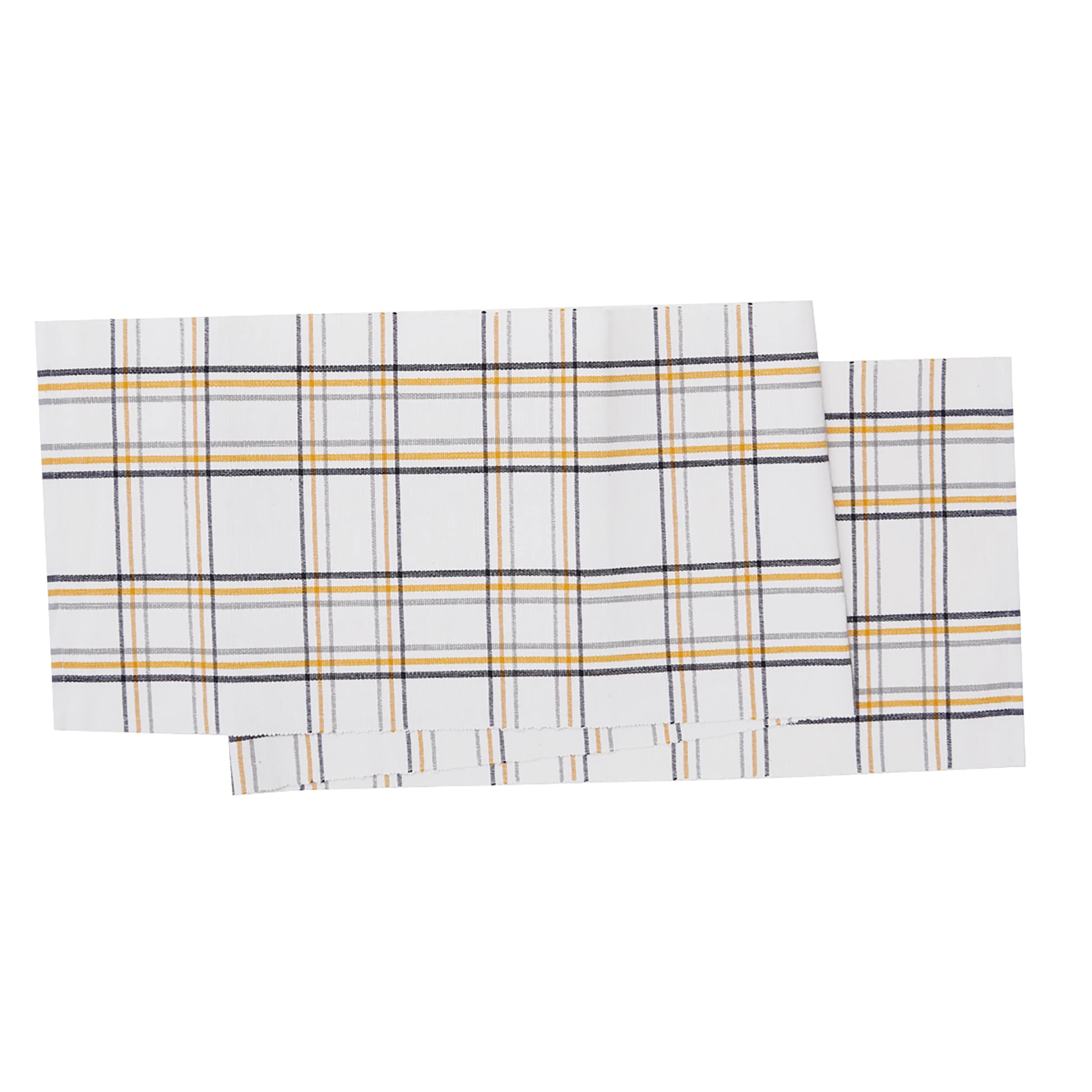 Honey Bee Plaid Table Runner