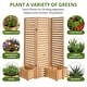preview thumbnail 8 of 7, Wood Raised Garden Bed Outdoor Elevated Planter Box - 71"x62"