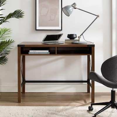 Middlebrook 42-inch Metal X Farmhouse Desk