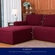 preview thumbnail 20 of 79, Subrtex 2-Piece L Shape Sofa Cover Stretch Sectional Left Chaise Cover