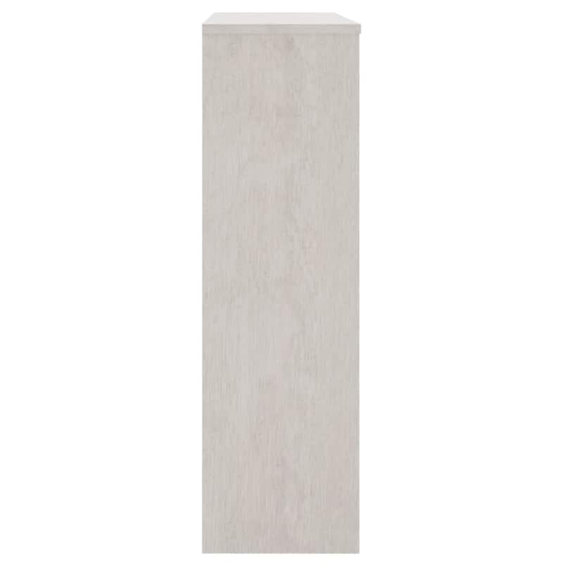 vidaXL Cabinet Top for Highboard Sideboard for Hallway HAMAR Solid Wood Pine - 35.4"x11.8"x39.4"