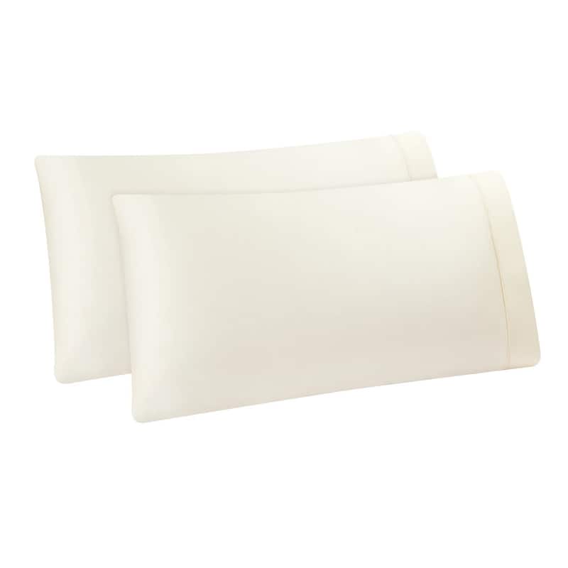 Aston & Arden	Eucalyptus Tencel Pillowcase Pair - Standard - Cream