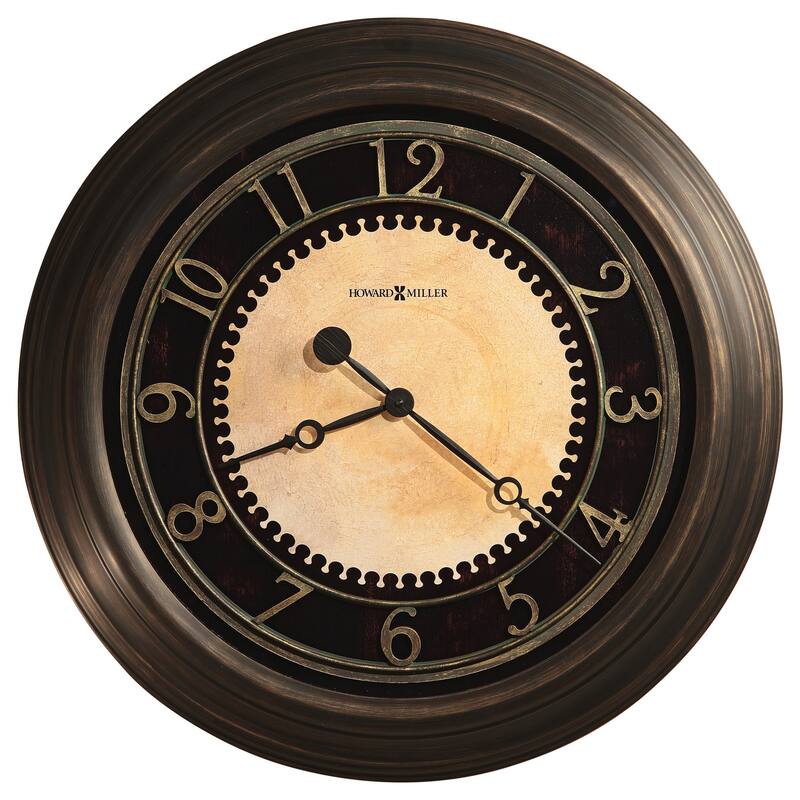 Howard Miller Chadwick Industrial, Vintage, Classic, and Transitional Style Statement Wall Clock, Reloj De Pared