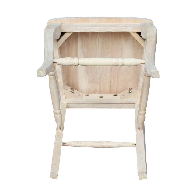Versailles Solid Wood Stool