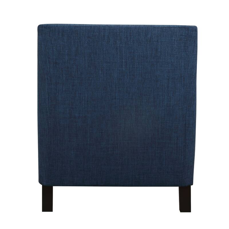 Erica Accent Armchair with Chrome Nailhead Trim