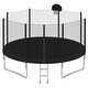 preview thumbnail 3 of 7, Trampolines 14FT Round Trampoline with Enclosure
