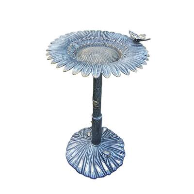 Sunflower Butterfly Bird Bath