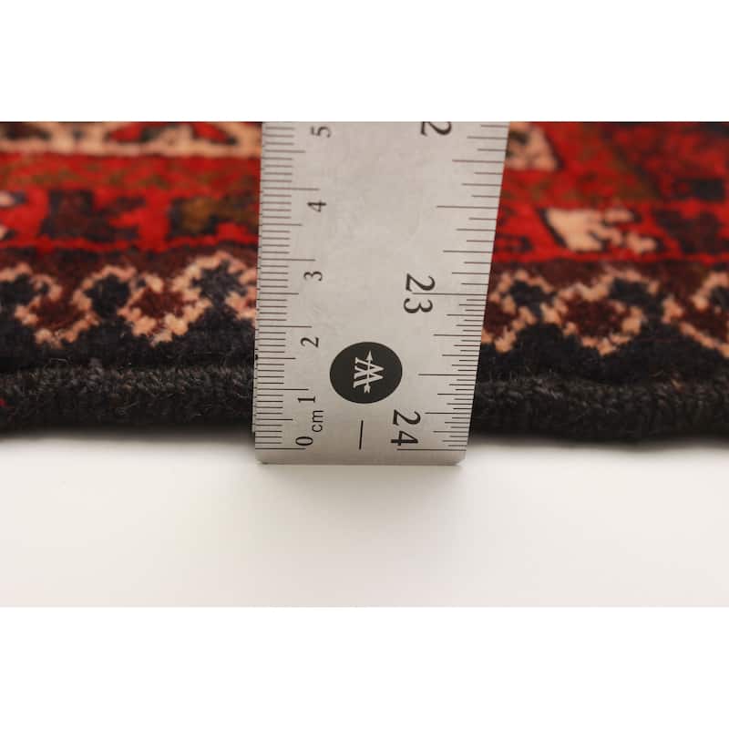 Teimani Red Rug 2'11" x 4'6" - 2'11 x 4'6