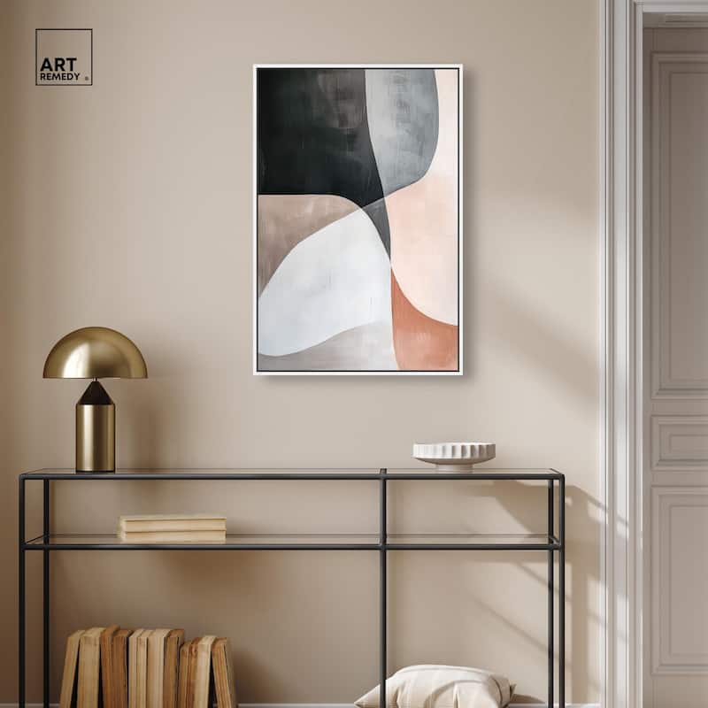 Curved Contour Canvas by Art Remedy