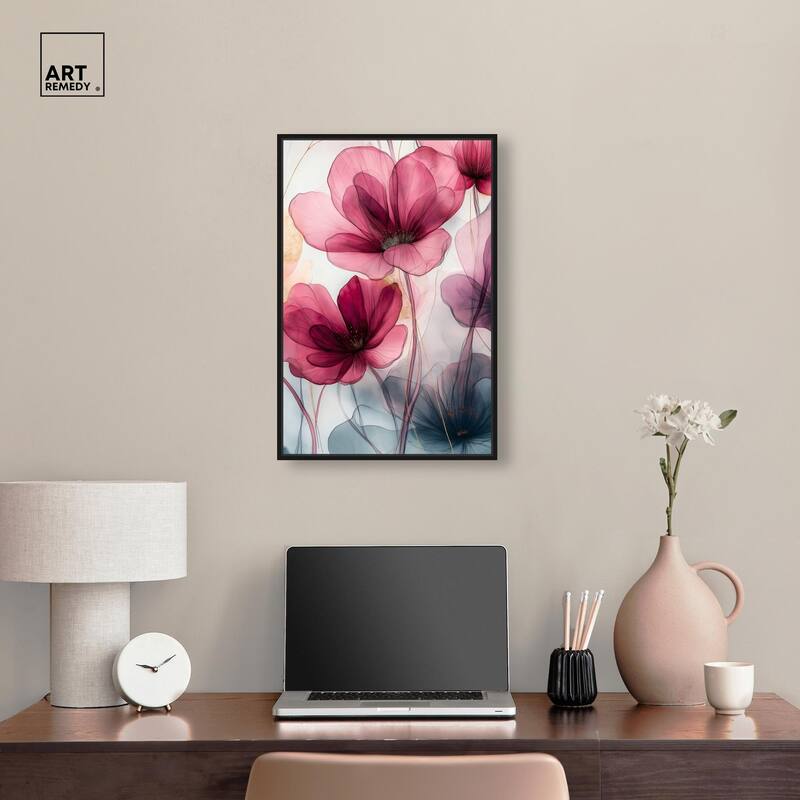 Filigree Flora II Canvas by Art Remedy