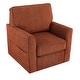 preview thumbnail 13 of 54, 360° Swivel Chair Accent Barrel Armchair Swivel Sofa Chair with Side Pockets for Living Room, Bedroom, Office and Hotel
