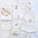 preview thumbnail 1 of 2, Newborn Coming Home Set with Gold and Butterfly details