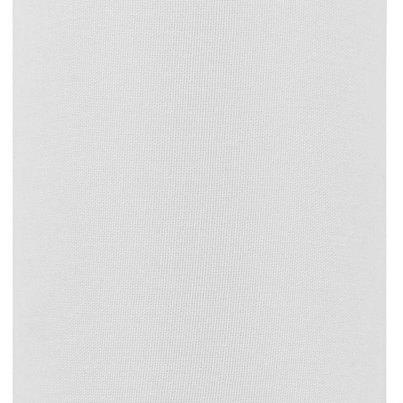 Liam 25 Inch Modern Wall Lamp, Hardback Fabric Shade, 1 LED, Metal, Silver