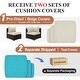 preview thumbnail 12 of 51, 7-Piece Outdoor Deep Seating Sectional Wicker Patio Conversation Set with Fire Pit